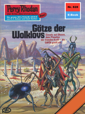 cover image of Perry Rhodan 828